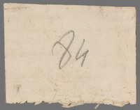 L 02301
<br/>
Label met opschrift
<br/>
<em>Escher von der Linth, Johannes Conrad (1767-1823)</em>